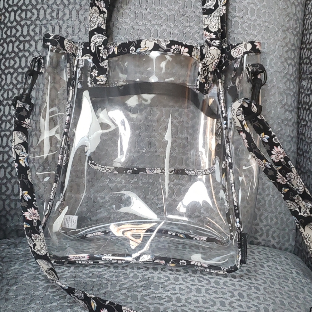 Vera Bradley clear tote
